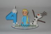 Vela Frozen e Olaf